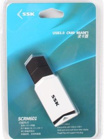 Resim Ssk Scrm601 2'si 1 Arada Yüksek Hızlı Usb 3.0 Sd / Tf Kart Okuyucu - 