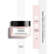 Resim Lierac Paris Hydragenist The Rehydrating Radiance Cream Shea Yağı İçeren Nemlendirici Işıltı Veren Krem 50 ml 
