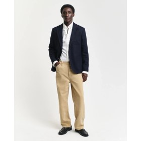 Resim Gant Erkek Beyaz Slim Fit Klasik Yaka Oxford Gömlek 3000202.110 