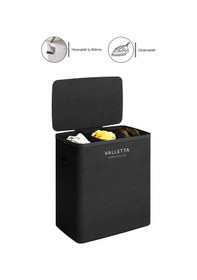 Resim Paloma 120l Üç Bölmeli Katlanabilir Kumaş Kirli Çamaşır Sepeti 