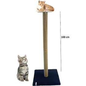 Resim Nursoft Büyük Kedi Tırmalama Tahtası 100 CM 