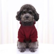 Resim Köpeğinizi bu kış sıcak ve rahat tutun, yumuşak ve kalın evcil köpek kazaklarımızla! Noel hediyesi 