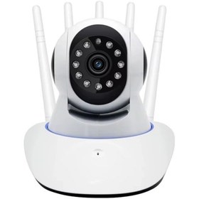 Resim Akıllı Ip Güvenlik Kamerası 1080p Ptz Wifi, 5 Antenli, Sesli, Onvif Destekli, Android & Apple Uyumlu iOS 
