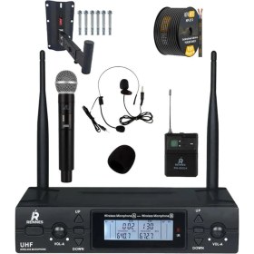 Resim Lastvoice Elit Plus Paket-1 Profesyonel Ses Sistemi Mikser Amfi Hoparlör Mikrofon 