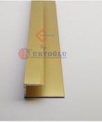 Resim Alüminyum Parke U Profili Içi Ölçü 8Mm Parke Bitişi 328851032 