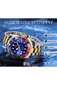 Resim Lige Lüks Erkek Kol Saati Çelik Kasa Şık Tasarım 