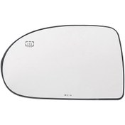 Resim Xiaaokeji Jeep İçin Sol Kapı Kanatlı Yan Ayna Camı Isıtmalı Destek Plakalı 