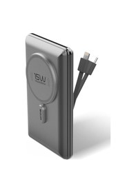 Resim Hızlı Şarj Temassız Magsafe Powerbank 22,5w 10000mah Dahili Kablolu Simex S-38 Polite Standart Renkli 