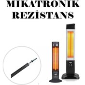 Resim Norm Dikey Isıtıcı Sobalar Için Mikatronik Rezistans Camsız 65 Cm 