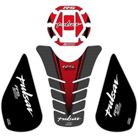 Resim Gp Kompozit Bajaj Rs 200 2015-2020 Uyumlu Tank Pad Seti Kırmızı (519718154) 