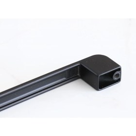 Resim Badem10 Gölcük Oval (224 mm - 22.4 cm) Metal Siyah Mobilya Mutfak Çekmece Dolap Dolabı Kulpu Kulbu Kulpları 10 ADET 
