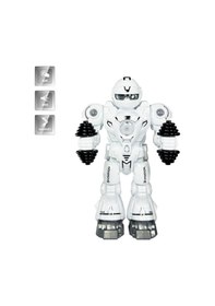 Resim Atletik Sporcu Siyah Robot - Işıklı Ve Müzikli Hareketli , Pilli Genel 