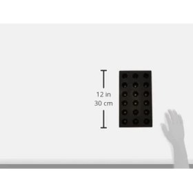 Resim Canelle Bordelais 18'li Siyah Silikon Mini Canelle Kalıbı 