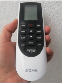 Resim Sigma Yan1f1 İle Uyumlu Klima Kumandası 