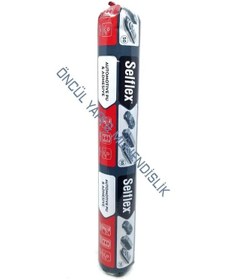 Resim Selsil Selflex 50 Shore Poliüretan Pu Sosis Mastik 600 Ml Kırmızı Kırmızı 