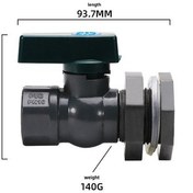 Resim Mufunye 3/4 İnç Pvc Yağmur Suyu Kova Ayırıcı Seti - Çift Çıkışlı Halka, Bağlantı Uçları, Musluk Ve Montaj Malzemeleriyle Verimli Su Dağıtımı 