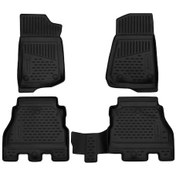 Resim Element Jeep Wrangler 2018 Sonrası 3D Havuzlu Paspas Siyah Renk 