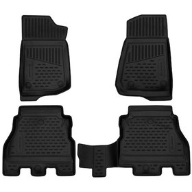 Resim Element Jeep Wrangler 2018 Sonrası 3D Havuzlu Paspas Siyah Renk 