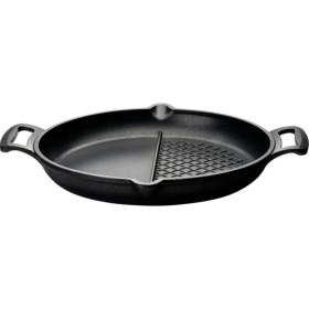 Resim Cem Twins Iki Bölmeli Döküm Izgara Tava 30 cm 