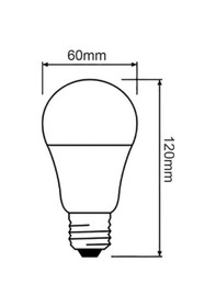 Resim Osram Led Ampul 1521 Lümen 13w E 27 6500k Beyaz 10 Adet 13w 