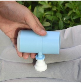 Resim Novahub Taşınabilir Şişirme Pompası Led Lambalı - Hızlı Şişirme, 3 Nozullu, Şarj Edilebilir, Hafif Ve Pratik 