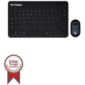 Resim Torima TMK 08 Optik Kablosuz Bluetooth Klavye Mouse Seti 