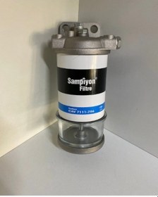 Resim Mazot Filtre Komple Tekli Camlı Uzun YAKIT FİLTRESİ Filtre Mf399 