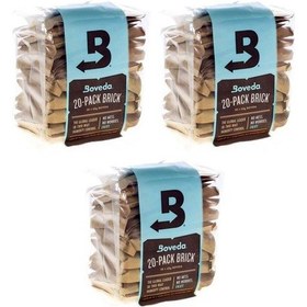 Resim Boveda 75 60 G Humidor Puro Kutusu Nemlendirici 60lı Eco Paket 