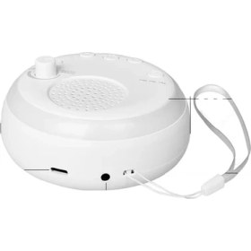 Resim Nobrand Taşınabilir Beyaz Gürültü Uyku Aparatı (Yurt Dışından) 