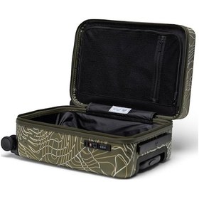 Resim Herschel Heritage Hardshell Carry On Luggage Kabin Boy Valiz 11197 Ivy Green Topography 