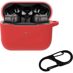 Resim Situ Store Razer Hammerhead True Wireless x Şok Geçirmez Kabuk Kaymaz Kulaklık Kılıfı - Kırmızı (Yurt Dışından) 