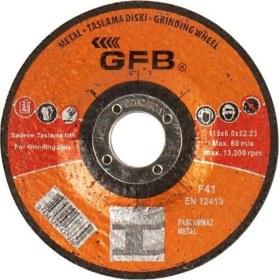 Resim Gfb 10 Adet Metal Kesme Diski 115X6X22.23MM 