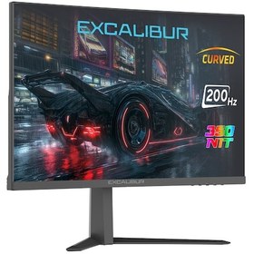 Resim Casper Excalibur M.E236FVC-D 23.6" 200HZ 1MS 350NIT Fast VA Curved HDR10 Oyuncu Monitörü 