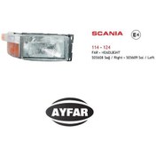 Resim Sinyalli Komple Far Sağ Scania 114-124 E4 505608 