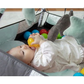 Resim Babyjem 3 Fonksiyonlu Bebek Oyun Jimnastik Halısı Yeşil 