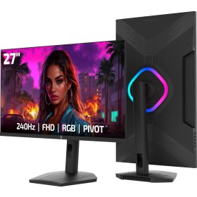 Resim Gamepower Lunis L50 27'' 240Hz 0.5ms Va Fhd Rgb Pivot Gaming Monitör (Sıfır Ölü Piksel Garantili) 