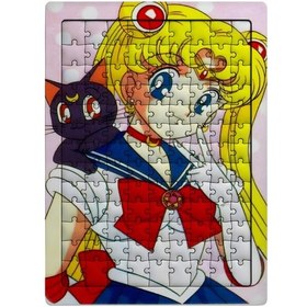 Resim Ghostbastır Design Ay Savaşçısı 99 Parça Ayaklı Puzzle Dekoratif Çocuk Yapbozu 065 