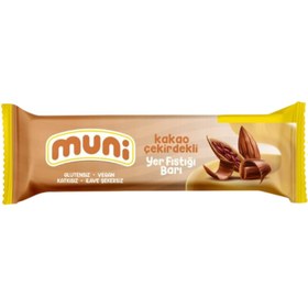 Resim MUNİ Kakao Çekirdekli Yer Fıstığı Barı 40g 