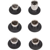 Resim Xindoker Xbox One Elite Controller Series 2 Model 1797 İçin 6'lı Metal Mod Değiştirilebilir Joystick Seti - Kauçuk Ve Paslanmaz Çelik, Dürtüsel Kolu, Malzeme, Dayanıklı 