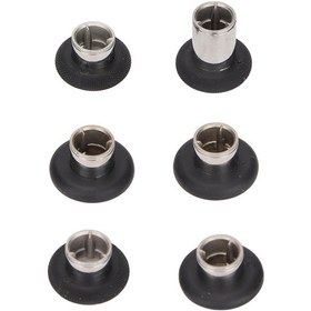 Resim Xindoker Xbox One Elite Controller Series 2 Model 1797 İçin 6'lı Metal Mod Değiştirilebilir Joystick Seti - Kauçuk Ve Paslanmaz Çelik, Dürtüsel Kolu, Malzeme, Dayanıklı 