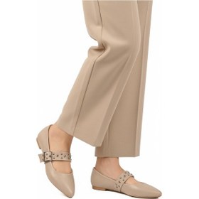 Resim Ayakmod 209166 Z Bej Cilt Kadın Günlük Ayakkabı Bej 