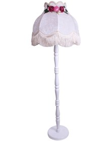 Resim Luka Beyaz Lambader Çiçek Dekorlu 13798451 