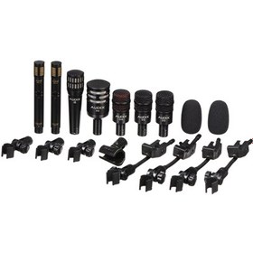 Resim Audix DP7 Profesyonel Yedi Parçalı Davul Mikrofon Kiti Siyah 