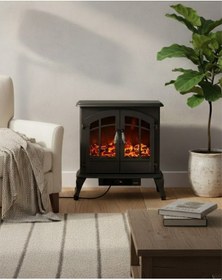 Resim Reyo Stove Babil Isıtıcılı Çift Kademe Dekoratif Elektrikli Şömine 