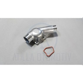 Resim BMW 3 SERİSİ E36 90-98 M50 M52 TERMOSTAT KAPAĞI ALÜMİNYUM 