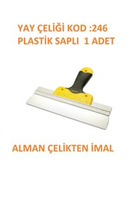 Resim Dekor Eğri Saplı Ispatula Yay Çeliği Plastik Sap Kod : 246 