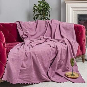 Resim LATUDA CONCEPT Koltuk Örtüsü Şönil Kaymaz Çift Taraflı Çekyat Örtüsü Koltuk Şalı 175x215 - GÜL KURUSU 