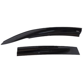 Resim Fiesta Eski Model4'Lü Mugen Cam Rüzgarlık Seti 