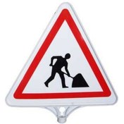 Resim FM Trafik Yolda Çalışma Var Tabelası (çift Taraflı) 
