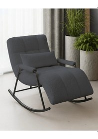 Resim Coco Sallanan Berjer & Tv Koltuğu & Dinlenme & Okuma & Emzirme Koltuğu 14-gece Mavisi 